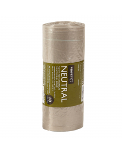 Sacchi in MDPE, Formato 70x110cm - 110Lt (20µ). Colore neutro trasparente. in rotolo pretagliato.