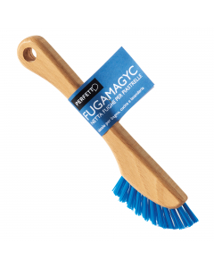 Netta fughe per piastrelle ideale per cucina, bagno e lavanderia. Manico in legno di faggio. Setole in polipropilene. Lunghezza: 20 cm.