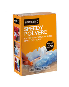 Piumino Speedy polvere - manico allungabile + 5  ricambi - Perfetto