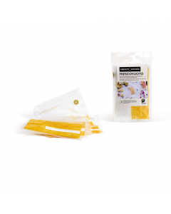 Busta Small: 23xH21cm con chiusura lato 23cm. Buste alimentari in polipropilene con patella rigida + euroforo per la conservazione sottovuoto dei cibi. Dotate di una zip di chiusura e di una valvola tonda per aspirazione dell’aria. Riutilizzabili più volt