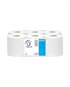 Carta Igienica Mini Jumbo realizzata con 2 veli in carta in pura cellulosa. Finitura micro goffrata. Colore: bianco. Certificato EU Ecolabel.
Materiale: Pura cellulosa
Colore: Bianco
Goffratura: Micro
Veli: 2
Numero servizi: 1
Altezza servizio (cm): 9.5
L
