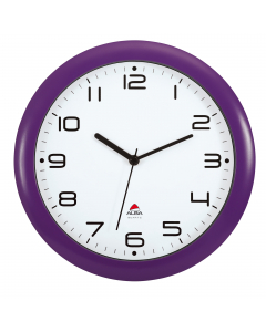 Orologio da parete con meccanismo silenzioso, alta precisione al quarzo. Vivace, colorato dall'ottima leggibilità. Lente di protezione in vetro. Funziona con una batteria stilo AA (non inclusa).