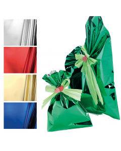 Buste in PPL Metal senza banda adesiva. Dimensioni: 20x35cm. Colore: blu.