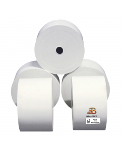 Rotoli in carta termica neutra 55gr per RICEVUTE CARBURANTE (pagamento self-service distributore di benzina)
Tipo carta: termica Mitsubishi P5046 priva di bisfenolo A (BPA FREE), stabilità immagine 10 anni, certificata FSC.
Larghezza 59,5 mm. Lunghezza 12