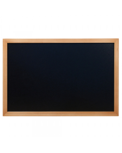 Lavagna di qualità con cornice in legno teak L2cm H1cm. Fondo lavagna nera in resina melaminica da 4mm. Adatta per uso interno.Superficie di scrittura doppia, non porosa, antigraffio, antiuro e resistente ai raggio UV.  Fornita con kit di montaggio a pare