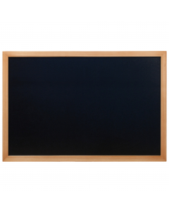 Lavagna di qualità con cornice in legno teak L2cm H1cm. Fondo lavagna nera in resina melaminica da 4mm. Adatta per uso interno.Superficie di scrittura doppia, non porosa, antigraffio, antiuro e resistente ai raggio UV.  Fornita con kit di montaggio a pare