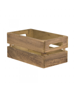 Cassetta classica in legno di paulonia leggero, resistente e laccato.