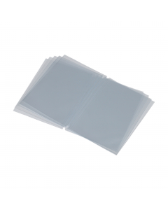 Inserto doppio in plastica cristallo con 2 tasche per contenere 4 fogli. Necessario per aggiungere pagine al menu! Adatto per linea trendy nel formato A5 long. Il porta menù può contenere fino a 10 inserti doppi per un totale di 40 facciate.
