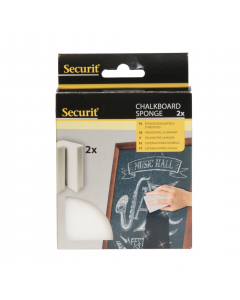 Spugna in schiuma di melamina per eliminare dalle superfici qualsiasi residuo di gesso liquido.