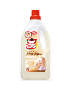 SBIANCA I TESSUTI RIPORTANDO AL LORO CANDORE ORIGINALE. SMACCHIA IN TUTTA SICUREZZA LANA, COTONE, SETA, LINO E TUTTI I TESSUTI BIANCHI, ANCHE QUELLI SINTETICI. RIVITALIZZA E NUTRE LE FIBRE RISPETTANDO LA LORO ELASTICITÀ E MORBIDEZZA. Profumazione MARSIGLI