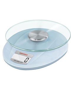 Bilancia ROMA elettronica 5 Kg. Piano di pesata in cristallo e display LCD di facile lettura. Suddivisione: 1 gr. Funzione di autospegnimento per risparmiare energia. Funzione tara. Funziona con 2 batterie AAA (incluse). Garanzia 3 anni.