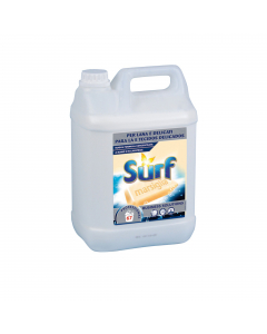 Consigliato per il lavaggio di tutti i tessuti, inclusi colorati, seta, lana, e sintetici sia a mano che in lavatrice. Risultati eccellenti anche contro le macchie più ostinate. Lava 335 kg di biancheria con soli 5 litri di prodotto.