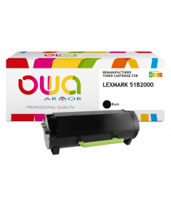 Armor Toner Compatibile Nero per Lexmark 51B2000_2.500 pag