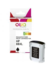 Armor Cartuccia Nero per Hp 88XL-80 ml