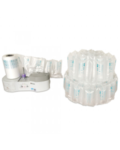 Cuscini d'aria in materiale HDPE 100% riciclabili. Utilizzabili per occupare gli spazi vuoti all'interno dell'imballo, avvolgere e proteggere i prodotti, limitare spostamenti e rottura dei contenuti presenti all'interno della scatola.

Modello: cuscino se