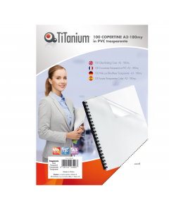 Copertina trasparente in PVC

Spessore: 180mic
Formato: A3
