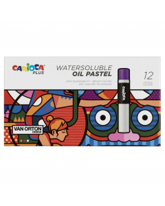 Pastelli a olio morbidi e scorrevoli, di livello artistico con alta pigmentazione che permette l'utilizzo con tecniche differenti e colori brillanti. Acquerellabili con facile stesura uniforme.