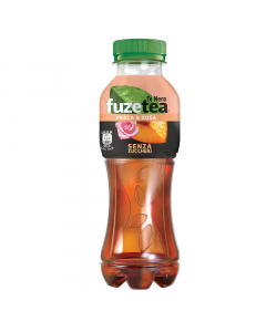 FUZE TEA Pesca e Rosa senza zuccheri è l’incontro inaspettato tra il té, il gusto della pesca e una delicata nota di rosa nella sua nuova variante senza zuccheri.

Ingredienti: acqua, estratto di tè, acidificanti acido citrico e acido malico, correttori d