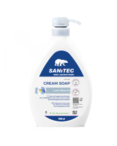 Crema di sapone Luxor 1000ml. Dermatologicamente testato. Sapone liquido a pH 5,5 con agenti idratanti,  glicerina e antibatterico naturale. Delicato sulla pelle aiuta a proteggerla mantenendone il naturale equilibrio. 
Ambiti di utilizzo: ambulatori, bag