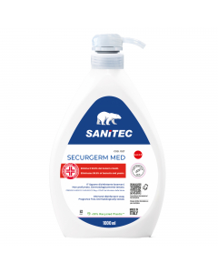 Sapone liquido disinfettante lavamani, presidio medico chirurgico da utilizzare ogniqualvolta si necessiti di un’accurata disinfezione della cute. Elimina il 99.9% dei batteri e lieviti. Dosare il prodotto sul palmo della mano e lavare per 60 secondi. Sci