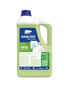 Detergente concentrato per la pulizia universale di tutti i pavimenti e superfici lavabili. Igienizza senza risciacquo. Per tutti i pavimenti e le superfici lavabili. Ipoallergenico. Con materie prime di origine vegetale. Certificato Ecolabel.