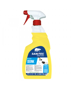 Detersolvente sgrassante per inchiostro, colla, grasso e graffiti. Detergente sgrassante profumato a base di solventi specifico per la pulizia senza risciacquo e senza aloni di segni di penna, pennarello indelebile, inchiostro, timbri, graffiti, unto, gra