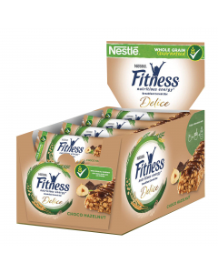 Barrette di cereali con frumento integrale cioccolato al latte e al gusto di nocciola, con 5 vitamine, calcio e ferro; 22,5gr confezione 24pz Perugina. INGREDIENTI: Cereali 51% (frumento integrale 19,9%, riso 14,7%, fiocchi di avena integrale 11,1%, farin