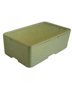 Cassa termica in polistirolo espanso. Ideale per il trasporto di cibi caldi e freddi. Dim. superiori esterne 57,8x37,4cm H21,1cm. Dim. superiori interne:53,8x33,4cm  Modello: CT7.