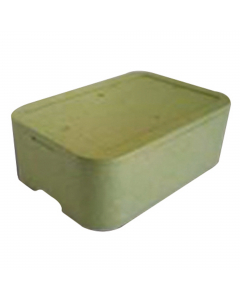 Cassa termica in polistirolo espanso. Ideale per il trasporto di cibi caldi e freddi. Dim.superiori esterne: 59,4x41,5cm H18,5cm. Dim.superiori interne:55,4x37,5cm Modello: CT10.