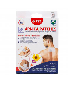 Cerotti per dolori articolari e muscolari con Arnica Montana e Harpagophytum (Artiglio Del Diavolo). Per il trattamento cutaneo delle zone articolari svolgendo una azione protettiva delle aree del corpo affette da dolori muscolari, articolari e contrattur