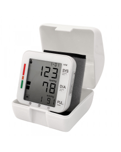 Apparecchio per l’automisurazione della pressione arteriosa. Digitale automatico – da polso. CE0123 Conforme alle normative europee - Conformità alla direttiva 93/42/CEE.

SPECIFICHE :
• Metodo di misurazione: oscillometrico
• Intervallo di misurazione: p