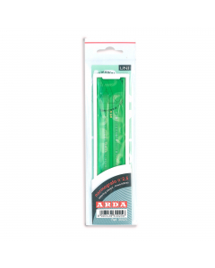 NORMOGRAFO IN K-RESIN COLORE VERDE. ADATTO PER SCRIVERE CON LA MATITA O LA CHINA.