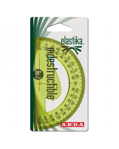 Linea elastika indistruttibile e precisa. Superficie lavorata a rilievo con particolari effetti brillanti e satinati. Millimetri e numeri incisi nella plastica. Cifre in grassetto ogni 5 millimetri per assicurare massima facilita' di lettura. Materiale in