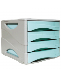 Cassettiera Keep Colour Pastel azzurro Arda.