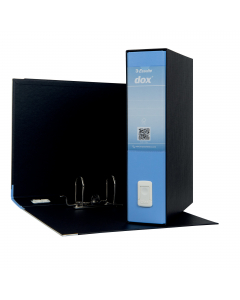 Registratore Dox® 2 dotato di linguella per l'estrazione a scomparsa 3 volte più resistente, caratterizzata da un design con presa più ergonomica, più agevole e arrotondata (l'area rientrante suggerisce il gesto per estrarre correttamente).
Struttura in c