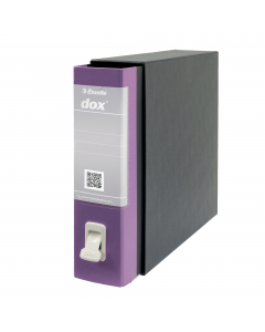 Registratore Dox® 2 dotato di linguella per l'estrazione a scomparsa 3 volte più resistente, caratterizzata da un design con presa più ergonomica, più agevole e arrotondata (l'area rientrante suggerisce il gesto per estrarre correttamente).
Struttura in c
