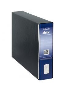 Registratore Dox® 10 dotato di linguella per l'estrazione a scomparsa 3 volte più resistente, caratterizzata da un design con presa più ergonomica, più agevole e arrotondata (l'area rientrante suggerisce il gesto per estrarre correttamente).
Struttura in 