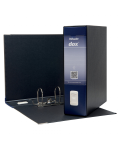 Registratore Dox® 1 dotato di linguella per l'estrazione a scomparsa 3 volte più resistente, caratterizzata da un design con presa più ergonomica, più agevole e arrotondata (l'area rientrante suggerisce il gesto per estrarre correttamente).
Struttura in c