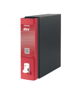 Registratore Dox® 1 dotato di linguella per l'estrazione a scomparsa 3 volte più resistente, caratterizzata da un design con presa più ergonomica, più agevole e arrotondata (l'area rientrante suggerisce il gesto per estrarre correttamente).
Struttura in c