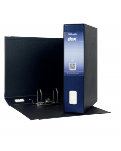 Registratore Dox® 2 dotato di linguella per l'estrazione a scomparsa 3 volte più resistente, caratterizzata da un design con presa più ergonomica, più agevole e arrotondata (l'area rientrante suggerisce il gesto per estrarre correttamente).
Struttura in c