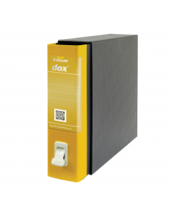 Registratore Dox® 2 dotato di linguella per l'estrazione a scomparsa 3 volte più resistente, caratterizzata da un design con presa più ergonomica, più agevole e arrotondata (l'area rientrante suggerisce il gesto per estrarre correttamente).
Struttura in c