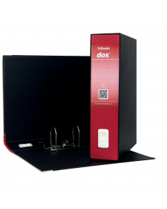 Registratore Dox® 2 dotato di linguella per l'estrazione a scomparsa 3 volte più resistente, caratterizzata da un design con presa più ergonomica, più agevole e arrotondata (l'area rientrante suggerisce il gesto per estrarre correttamente).
Struttura in c