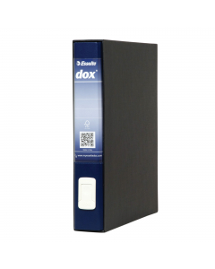 Nuovo registratore Dox® 4 dotato di linguella per l'estrazione a scomparsa 3 volte più resistente, caratterizzata da un design con presa più ergonomica, più agevole e arrotondata (l'area rientrante suggerisce il gesto per estrarre correttamente).
Struttur