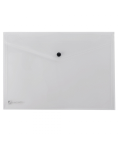 Buste Pull con bottone A4 realizzate in polipropilene trasparente. Chiusura con bottone a pressione. Formato utile: 21x29,7cm.