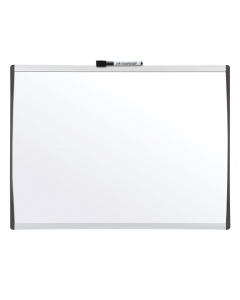 Le lavagne cancellabili a secco Rexel presentano una resistente superficie magnetica cancellabile a secco inserita in un'elegante cornice curva nero e argento per un mix perfetto di funzionalità e stile. Inclusi magneti per il fissaggio, nastro adesivo in