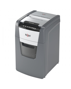 Distrugge fino a 130 fogli di carta A4 (80 gr/mq) con alimentazione automatica e un massimo di 6 fogli con alimentazione manuale.
Livello sicurezza: 
P-5 
taglio micro (2x15mm)

Capacità del cestino 44L - cestino estraibile

Tecnologia anti-inceppamento

