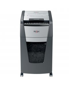 Distrugge fino a 300 fogli di carta A4 (80 gr/mq) con alimentazione automatica e un massimo di 8 fogli con alimentazione manuale.
Livello di sicurezza: 
P-5 
Taglio micro (2x15mm)

Capacità del cestino 60L - cestino estraibile. 
Ruote per facilitare gli s