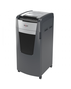 Distrugge fino a 750 fogli di carta A4 (80 gr/mq) con alimentazione automatica e un massimo di 15 fogli con alimentazione manuale.

Livello di sicurezza: P-5 
Taglio micro (2x15mm)

Capacità del cestino 140L - cestino estraibile. 
Dispenser per sacchetti 