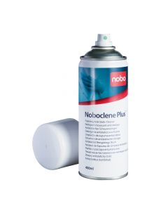 Noboclean e' ideale come detergente antistatico per asportare accumuli di inchiostro, polvere e sporcizia dalle lavagne dopo un uso intensivo.