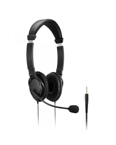 Suono stereo ad alta fedeltà tramite driver da 40 mm. Archetto imbottito regolabile con cuscinetti auricolari in schiuma rivestiti con similpelle morbida per lunghe ore di utilizzo in tutta comodità.
Microfono con braccio flessibile con rotazione fino
a 2